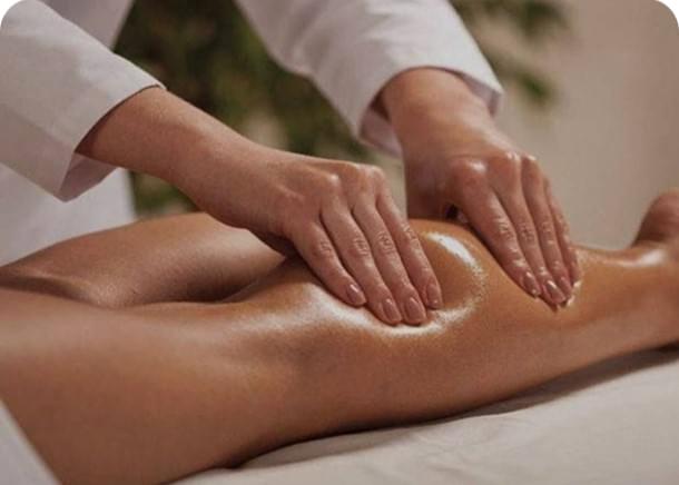 Общий массаж всего тела